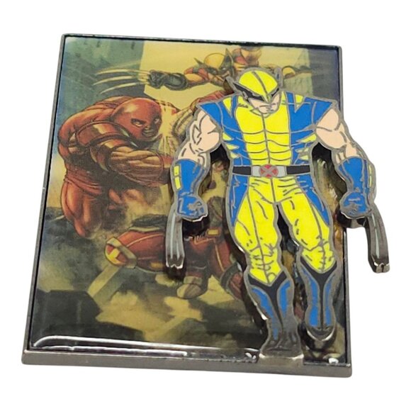 Universal Studios 2008 Marvel Wolverine Limited Edition 500 3-D Pin Pinback - Picture 11 of 12